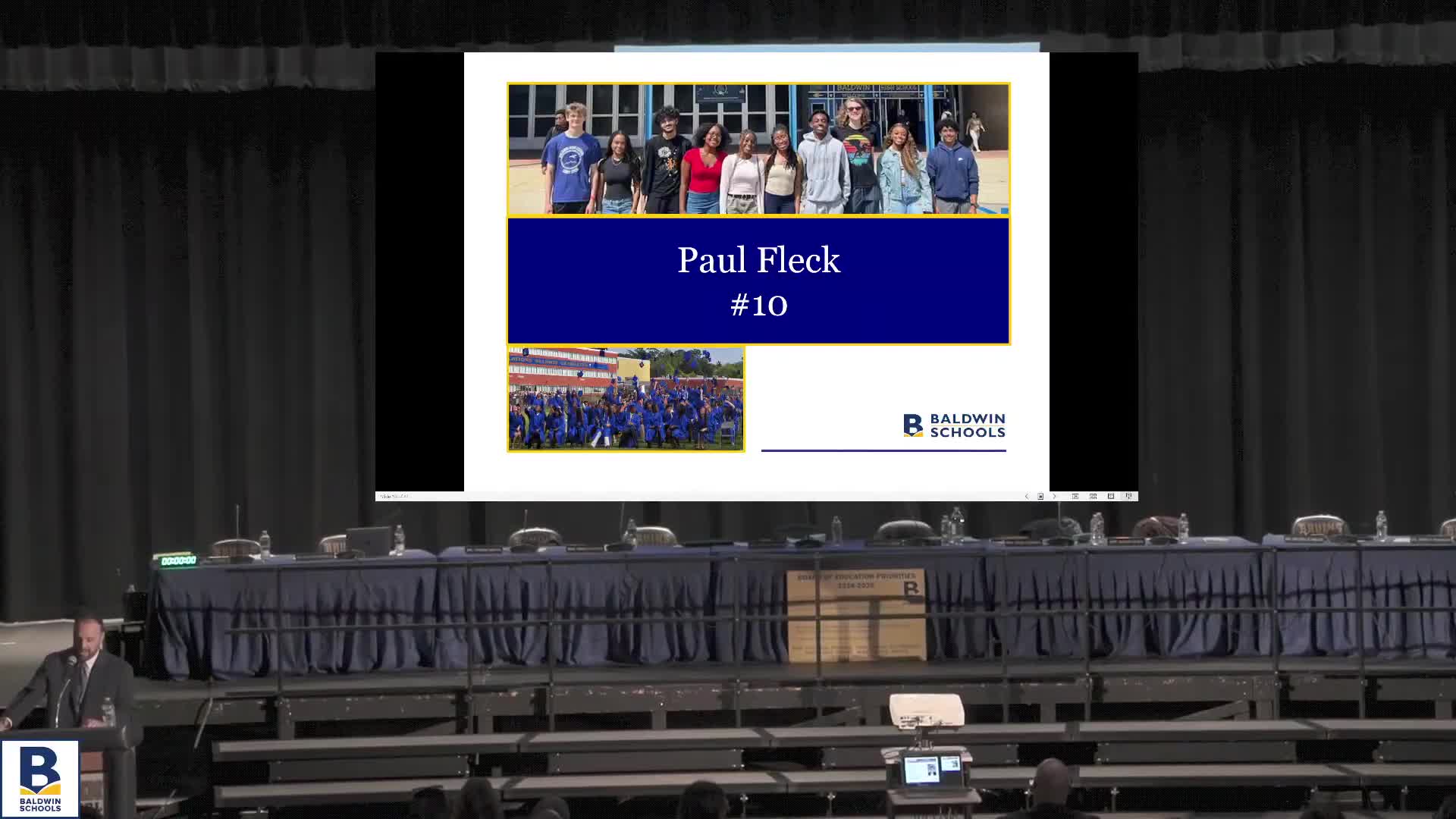 Baldwin High School honors exceptional students during Class of 2025 graduation ceremony