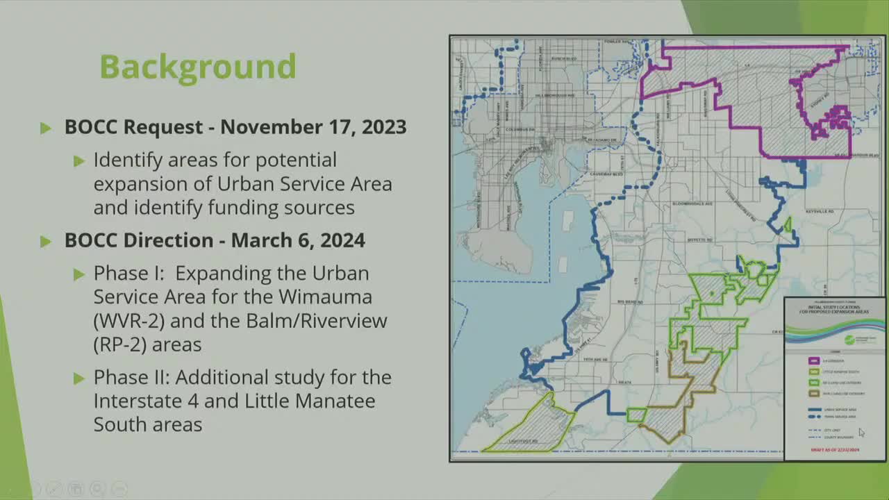 Hillsborough County Board approves urban service area expansion in Waimama and Riverview
