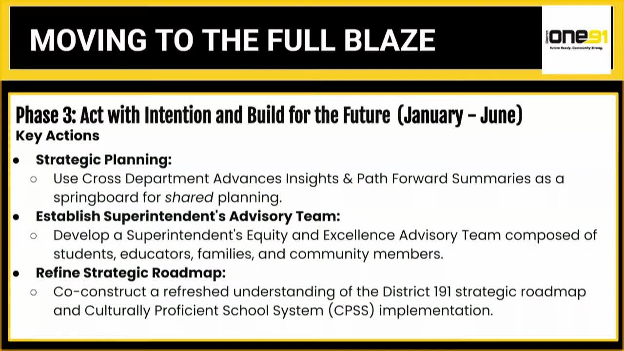 New Superintendent Tyrone Brookins outlines strategic goals for District 191