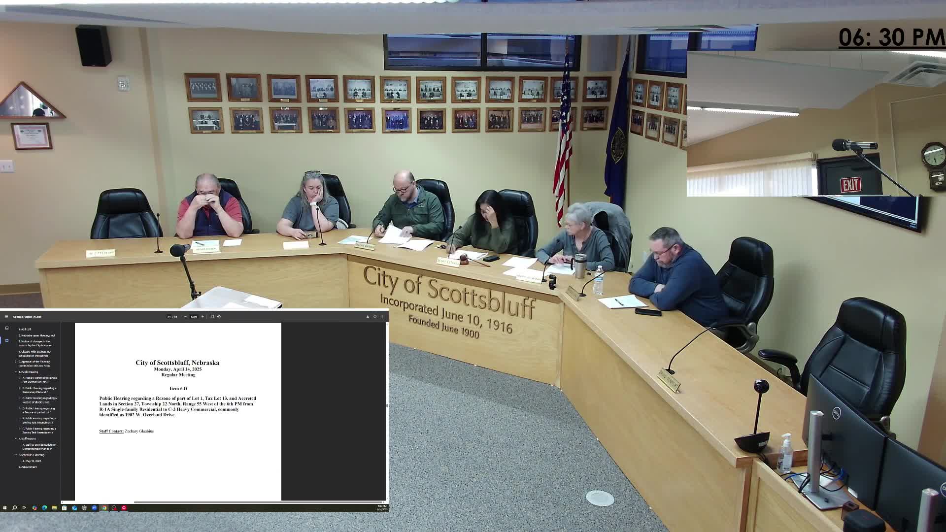 Public hearing considers Travis Allen's rezone request for 1902 West Oakland Drive