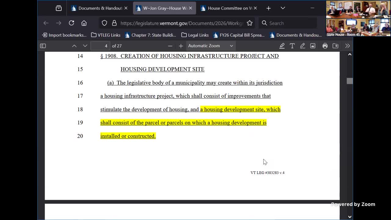 Lawmakers revise community housing infrastructure bill and set $14 million cap on education tax increment commitments