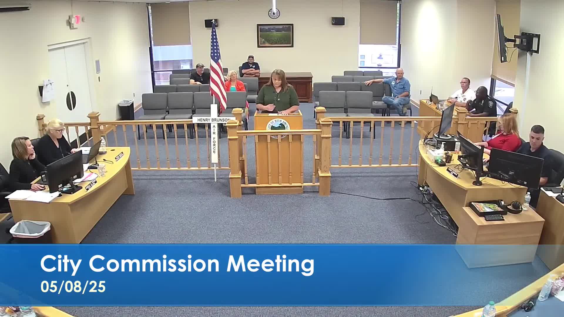 High Springs commission backs veterans cross-and-flag display, authorizes city promotion