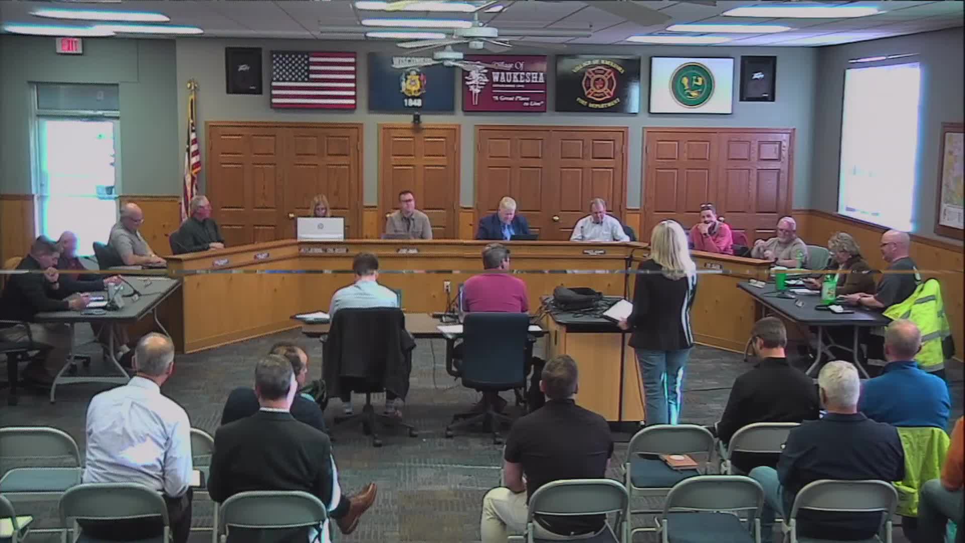 Village approves Pebblebrook Hollow Phase 2 final plat, requires landscaping plan after neighbors warn of headlight impacts