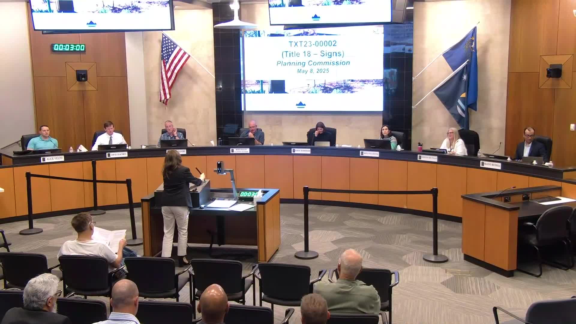 Planning Commission backs sign code update, raises conditions for digital school signs