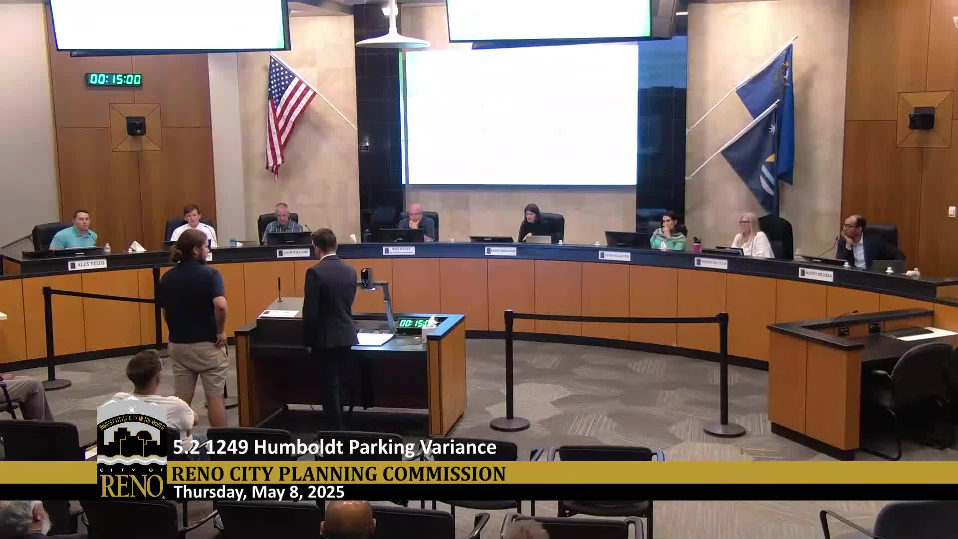 Reno Planning Commission denies variance for alternative driveway amid EV transition discussion