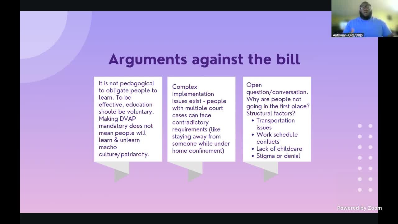 Panel discusses complexities of domestic violence court cases and barriers to reporting