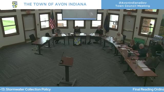 Avon council adopts ordinance formalizing stormwater fee collection, including lien authority