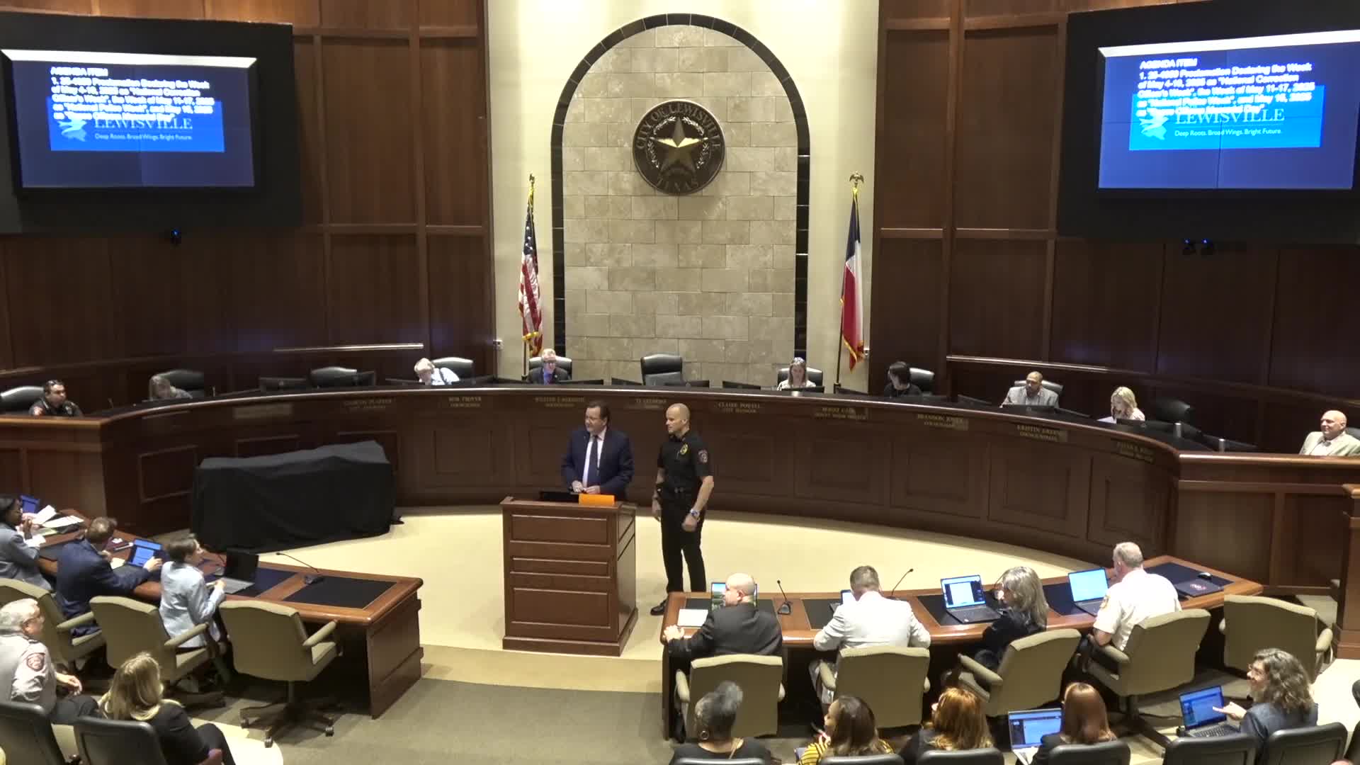 Mayor Gilmore declares May 2025 National Police Week and National Drinking Water Week