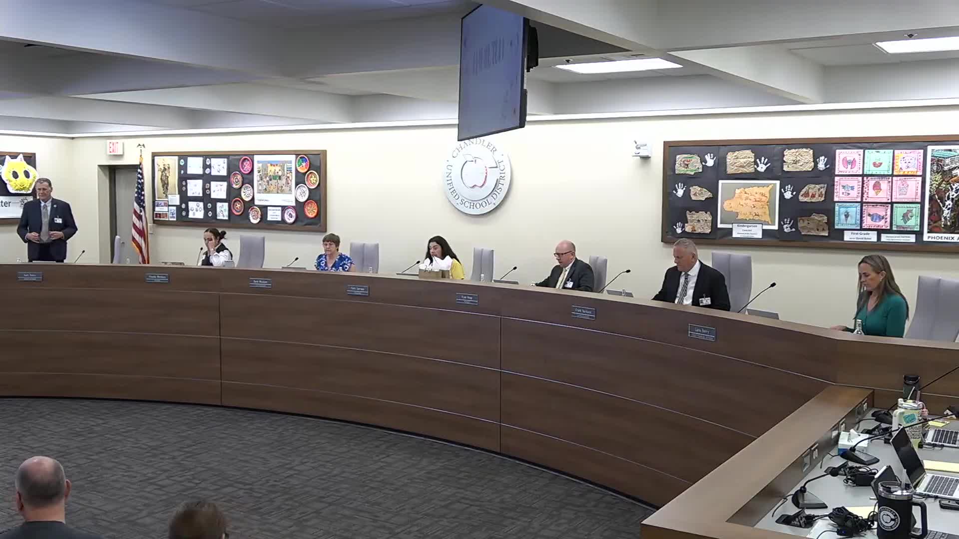 Chandler Unified recognizes Basha Indoor Percussion Ensemble for 13th state title