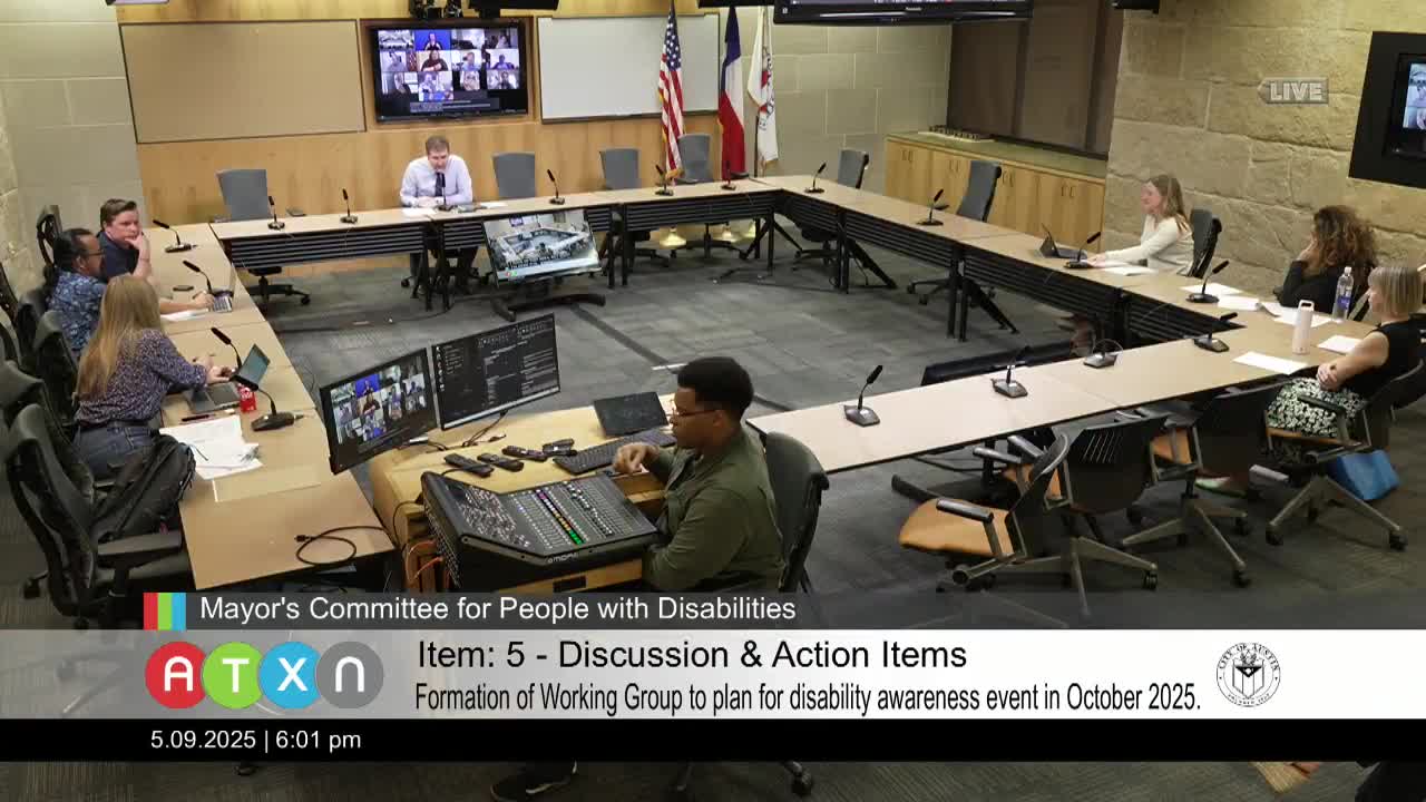 Austin working group votes on new commissioner and future festival planning