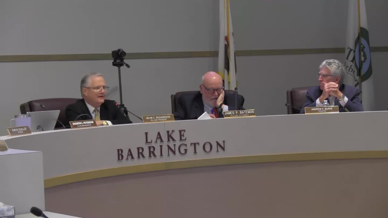 Lake Barrington trustee reflects on 26 years of community service and leadership