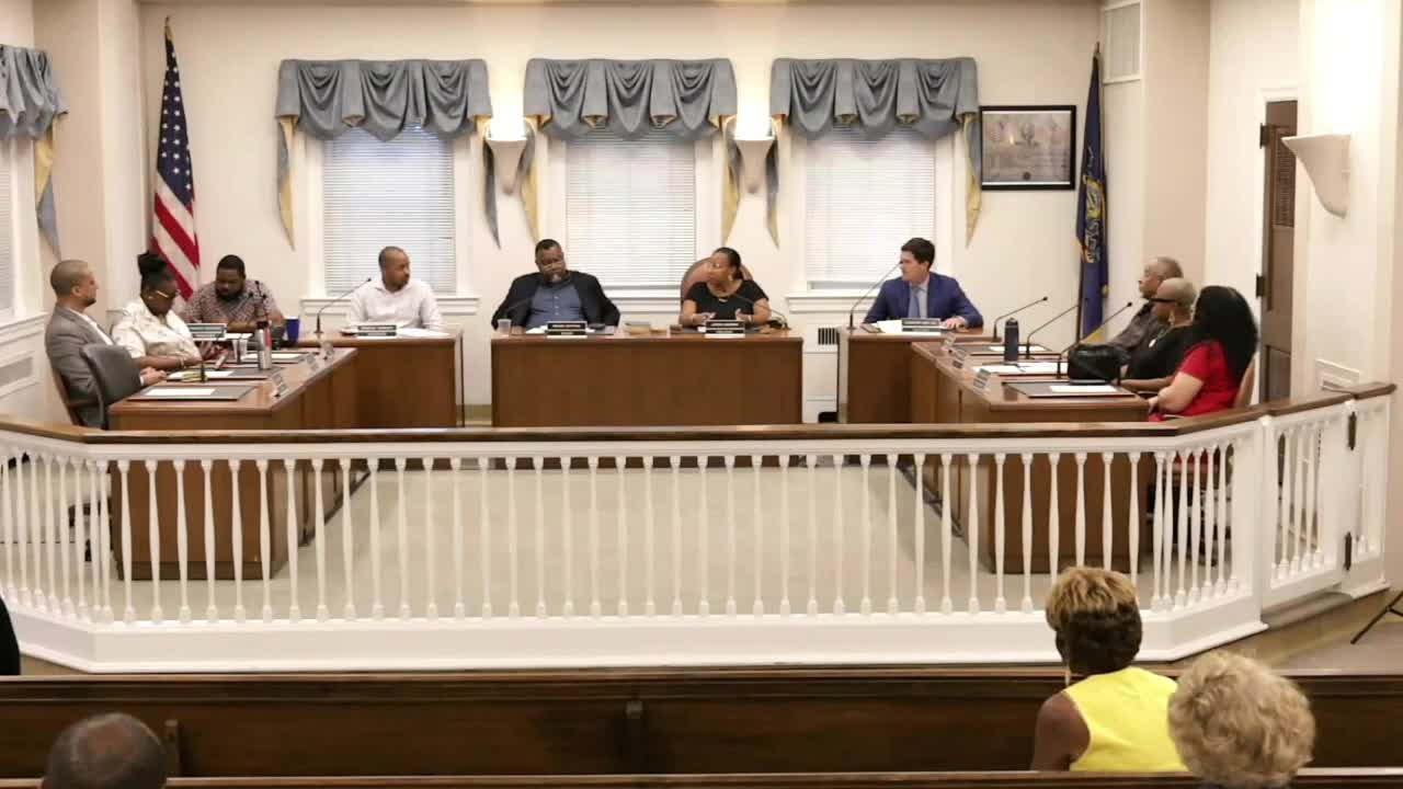 Senator Anthony Williams commends Yaden council for civic engagement and community resilience