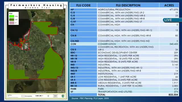 County proposes amendment to expand farmworker housing in Glades region