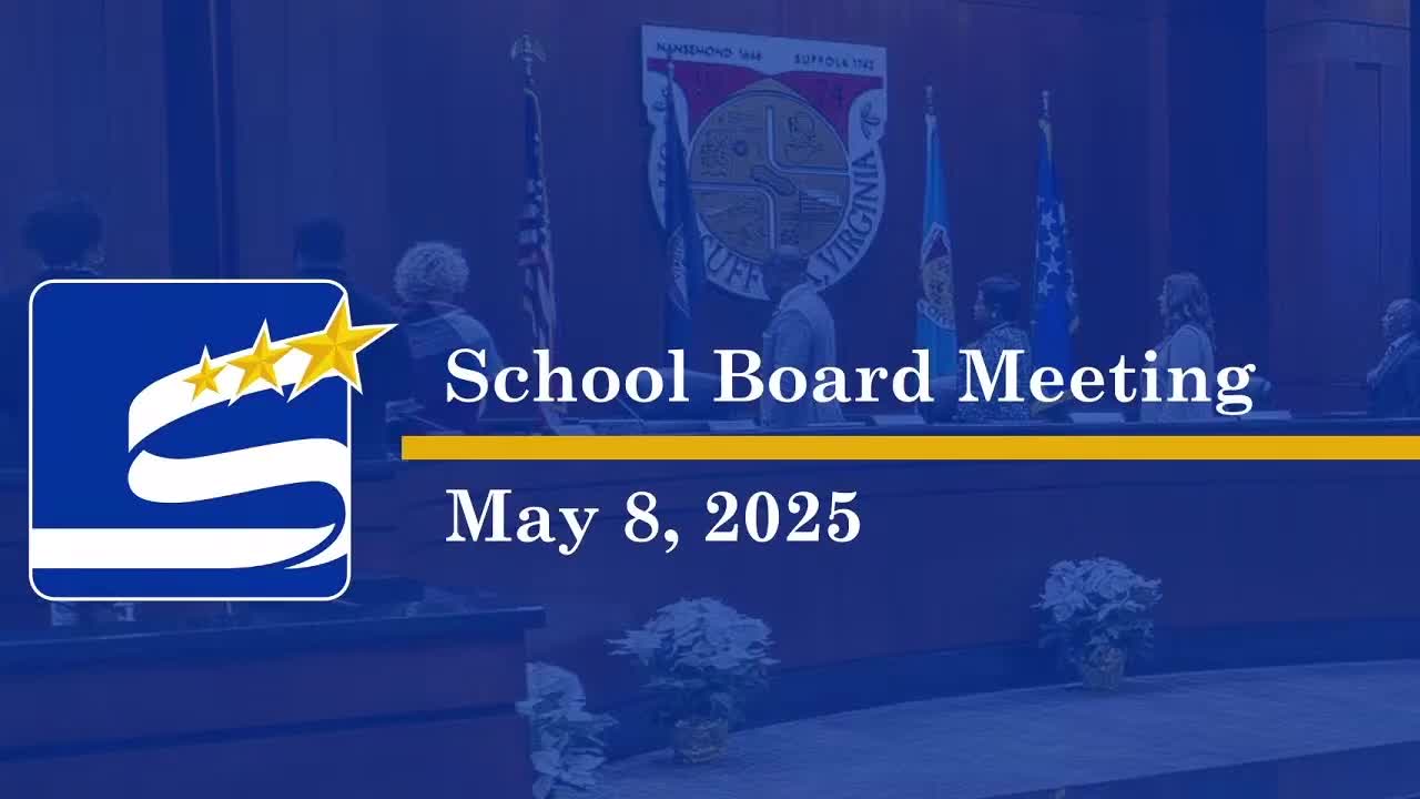 Suffolk school board approves $2,500 audit consultation; delays town-hall scheduling