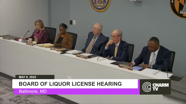 Baltimore liquor board reads fines, approves multiple license transfers and live-entertainment requests
