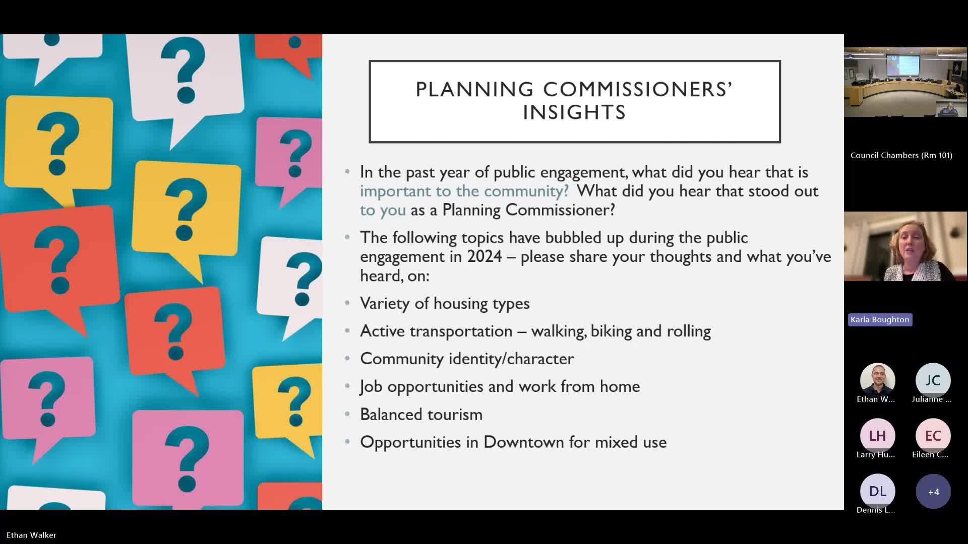 Sequim planners discuss housing diversity and community growth challenges