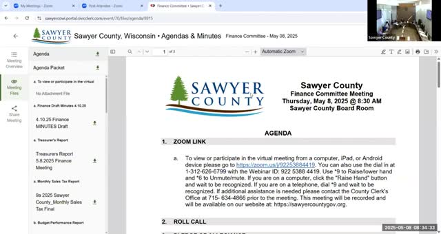 Sawyer County treasurer reports foreclosure timeline as delinquent list shrinks to 14 parcels
