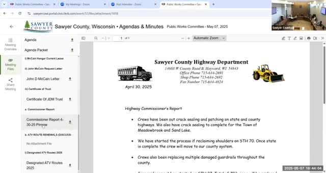 DNR, design and cost concerns cloud Sawyer County's County E reconstruction project