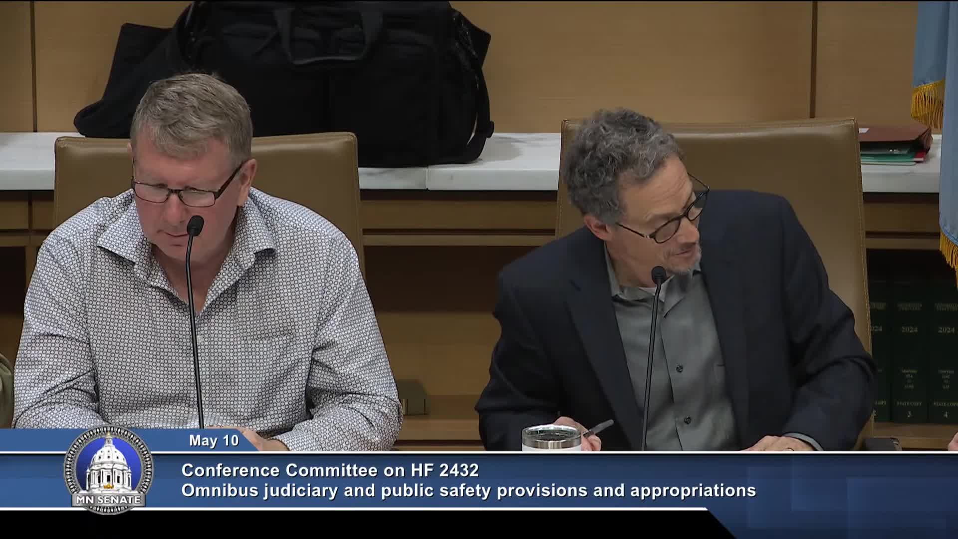 Conference committee adopts Article 13 changes on marriage records, guardianship, guardian ad litem and competency services