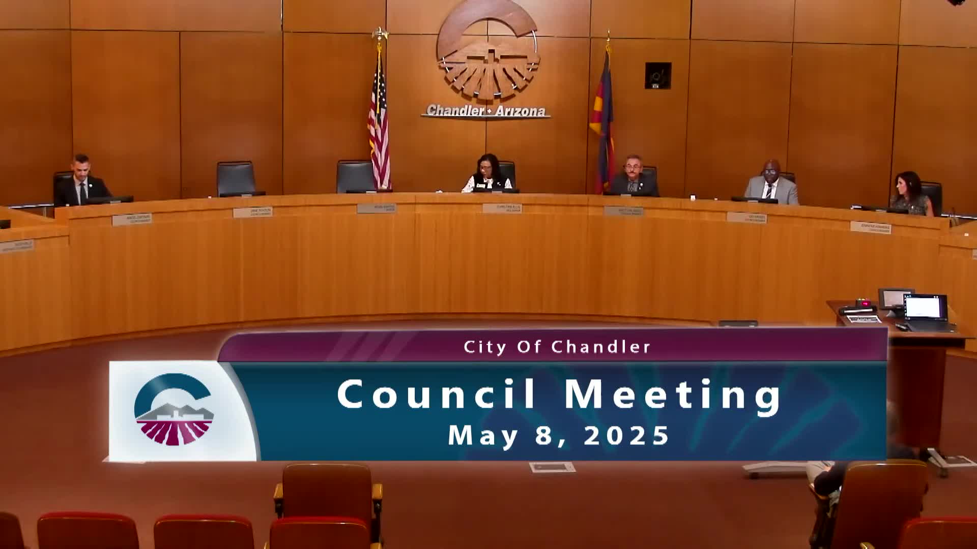 Chandler City Council opens meeting with prayer and pledge led by Reverend Felix
