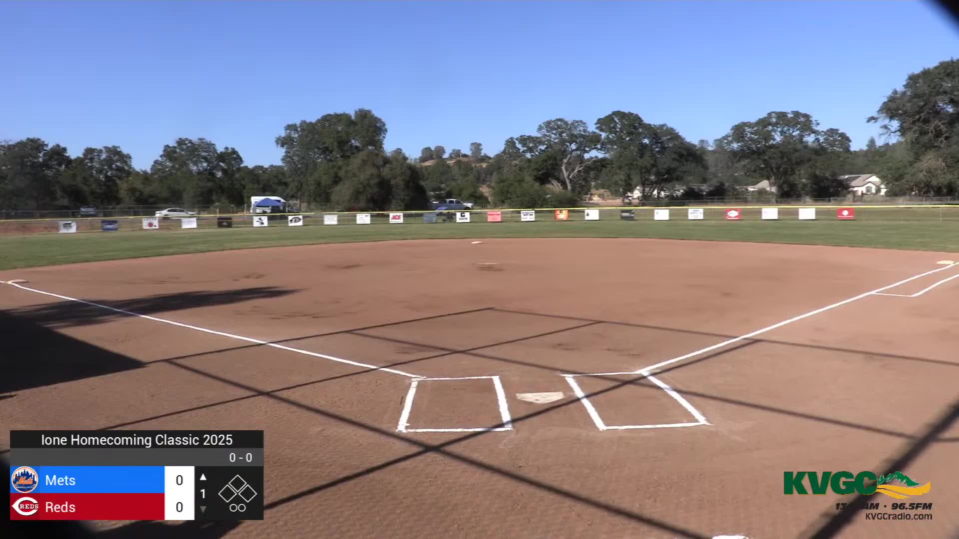 Ione Reds and Mets compete in Homecoming Classic at Howard Park
