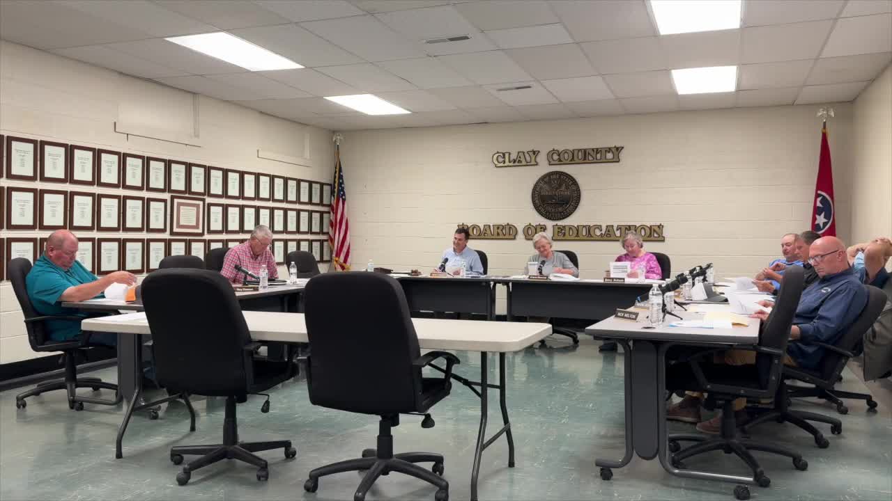 Clay County board approves first reading of student handbook edits including vape testing and emergency guidance