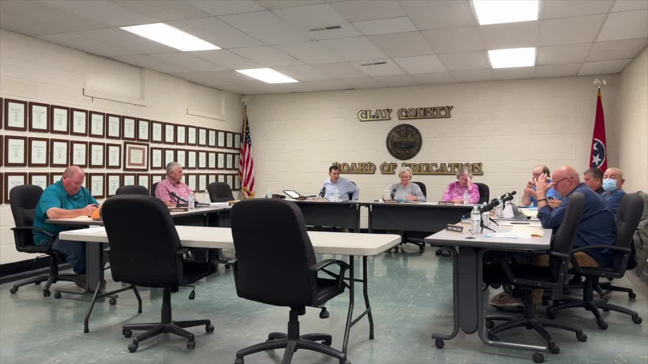 Clay County board schedules June planning session as budget deadline nears