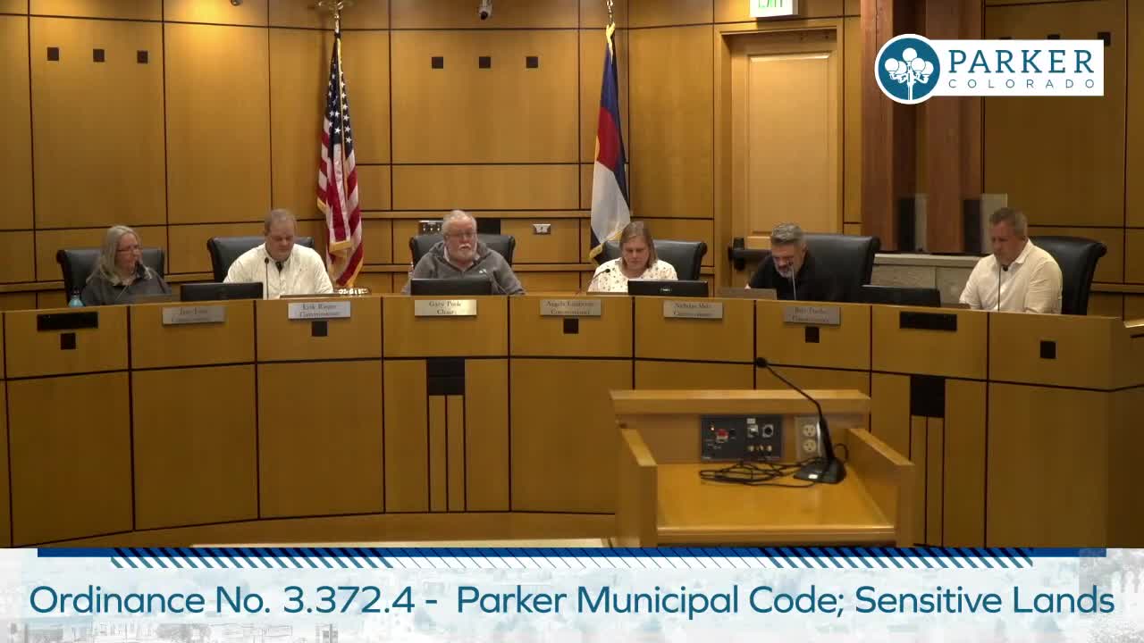 Parker planning commission recommends uniform code for camping in floodplain