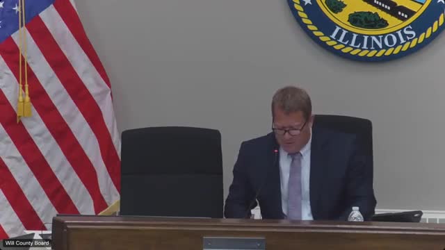 Will County board debates removing county-level public hearings for land-use cases