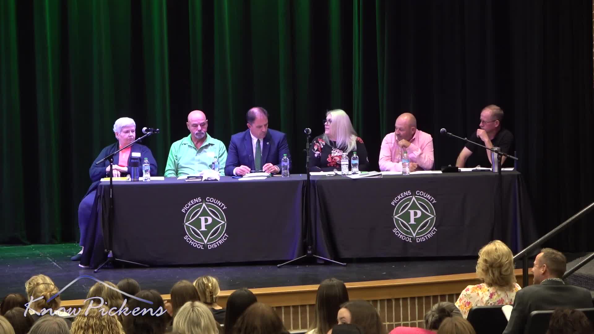 Pickens County Board of Education recognizes students, staff and coaches for statewide and national honors