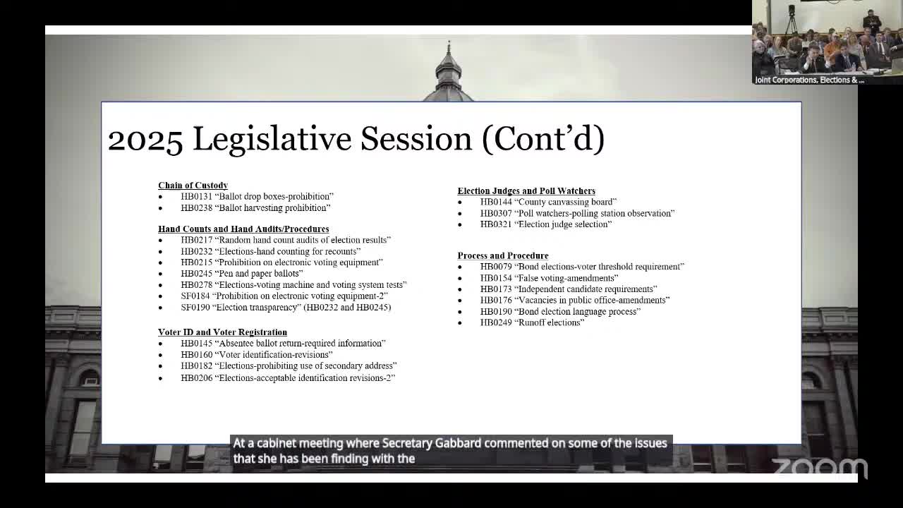 Secretary Gabbard discusses election security and potential foreign influence in voting