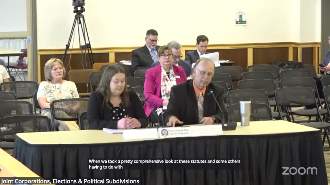 Committee explores Wyoming public records law revisions to enhance transparency and accountability