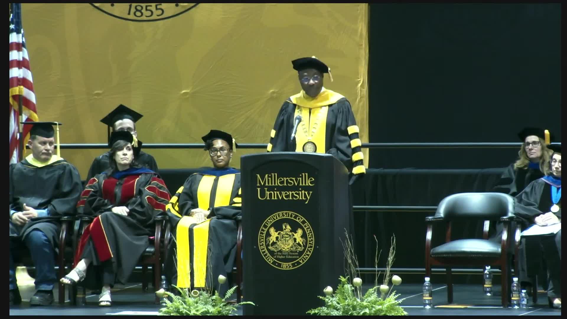 Doctor Kima Washington inspires Millersville University Class of 2025 at commencement