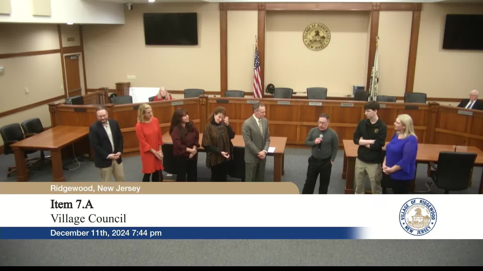 Ridgewood council declares January 2025 as radon action month for public health safety