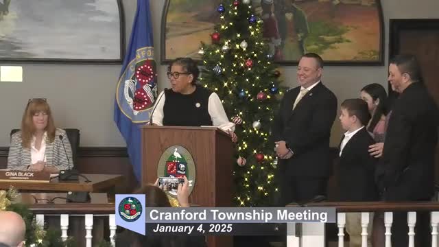 Cranford officials outline plans for 2025 at New Year celebration