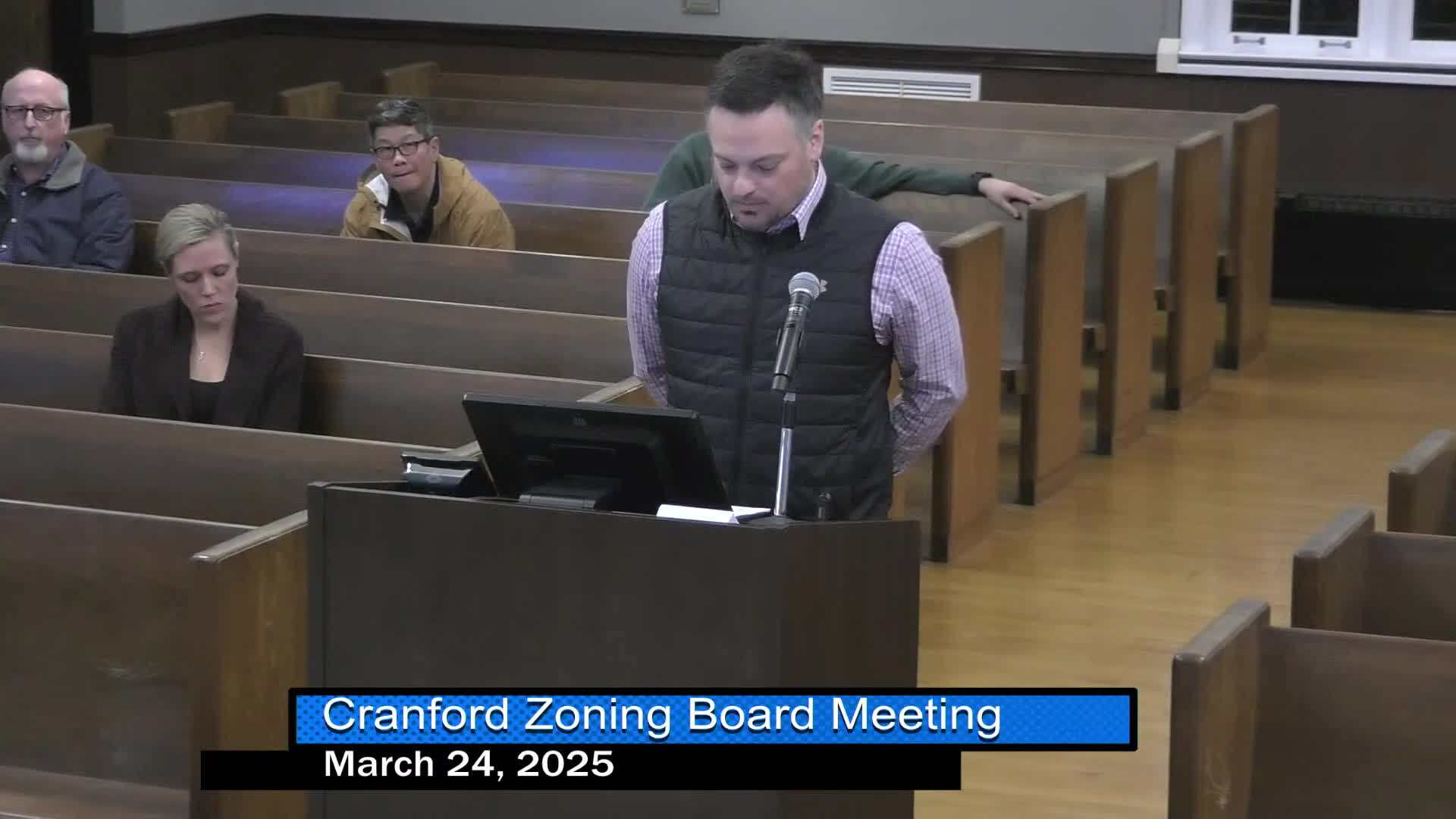 Cranford construction seeks variance for impervious coverage amid flooding concerns