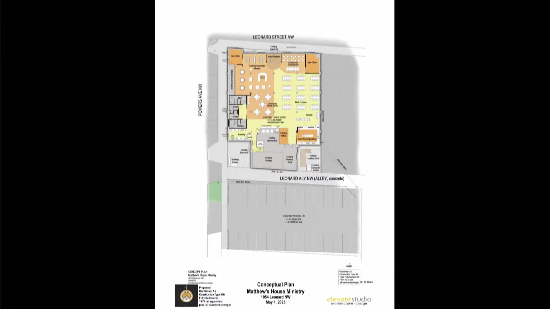 Matthews House Ministry presents resource center plan to Grand Rapids neighborhood