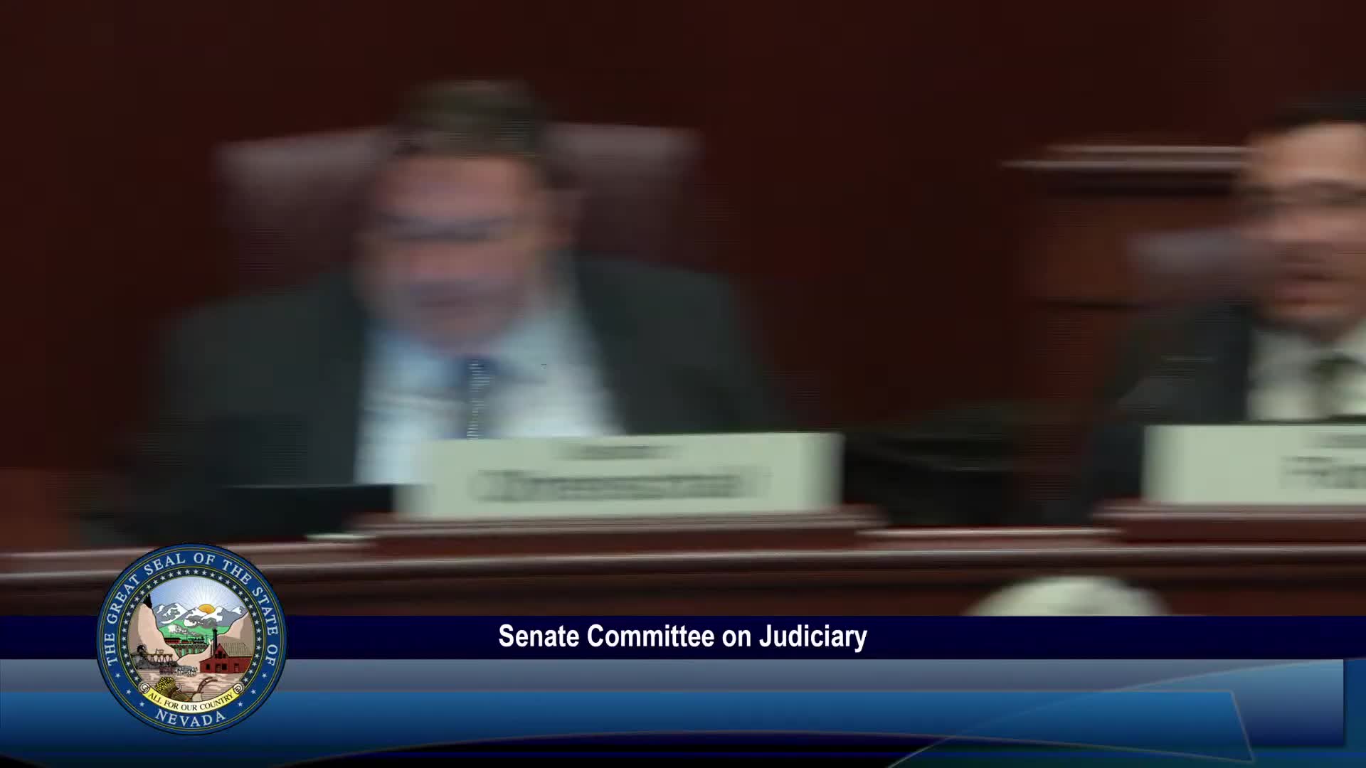 Supporters testify for Nevada Assembly Bill 384 on juvenile justice reform