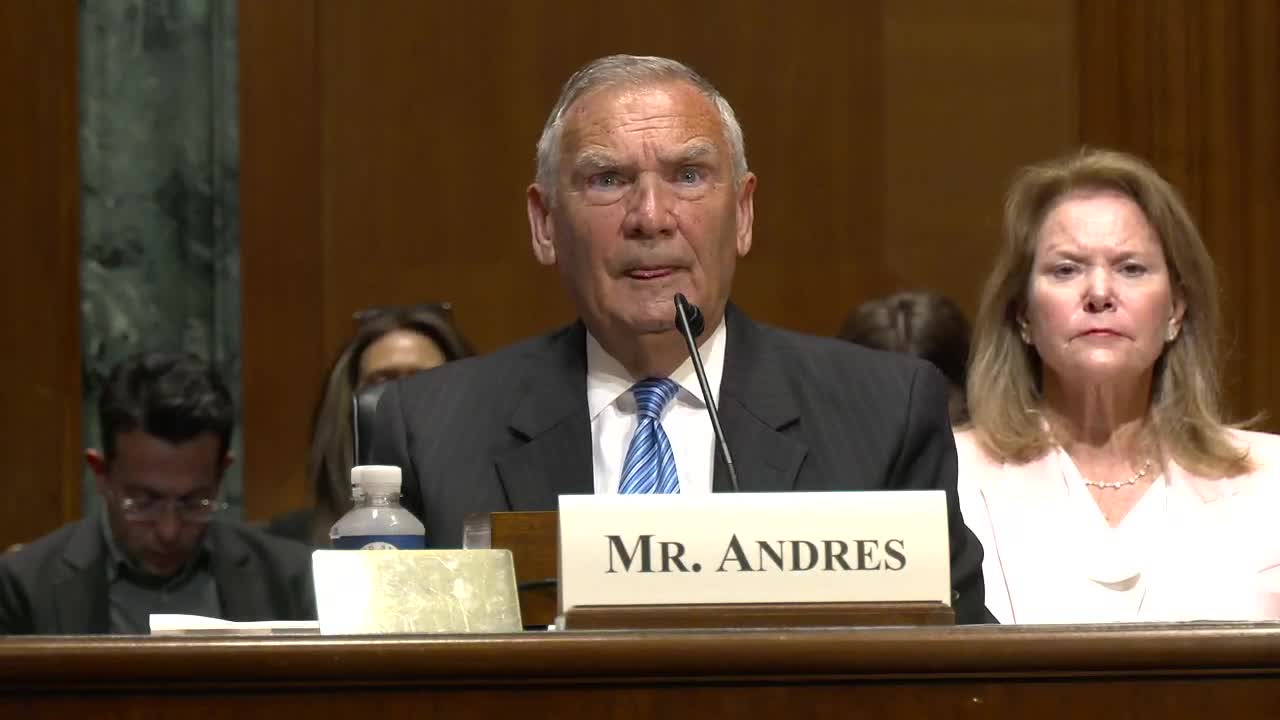 Senator Wyden questions nominee O'Neil on conflicting Republican Medicaid positions