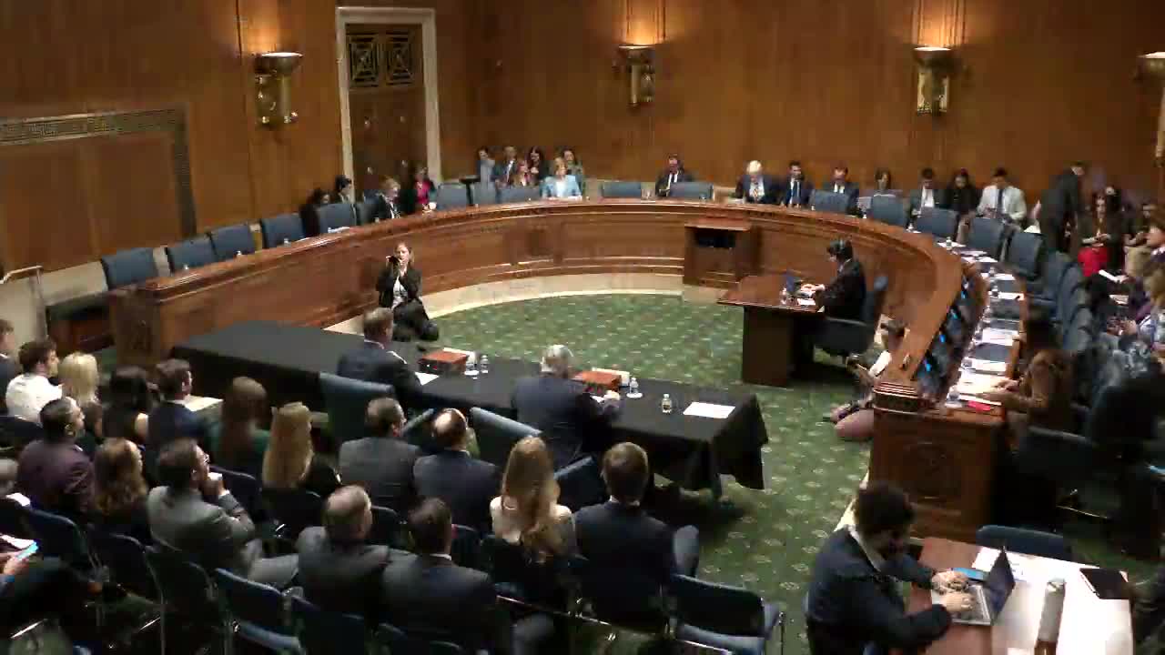 Senate committee reviews James O'Neil's nomination as Deputy HHS Secretary