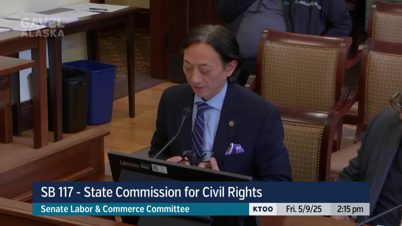 Committee advances renaming and technical changes to Alaska State Human Rights Commission