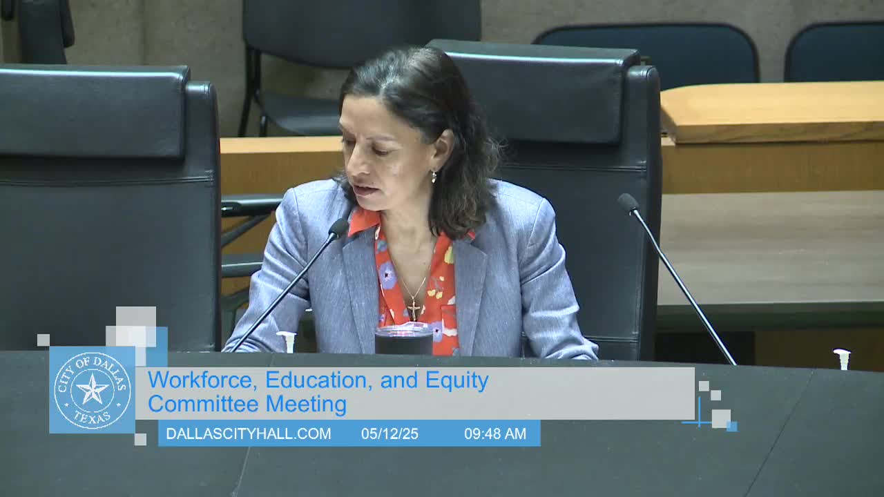 Dallas City Manager Tolbert outlines youth safety strategy during council meeting