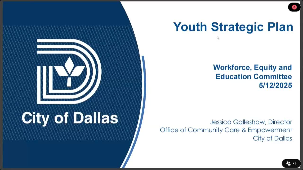 Dallas Youth Commission Reveals Insights from 4300 Responses on Strategic Programming