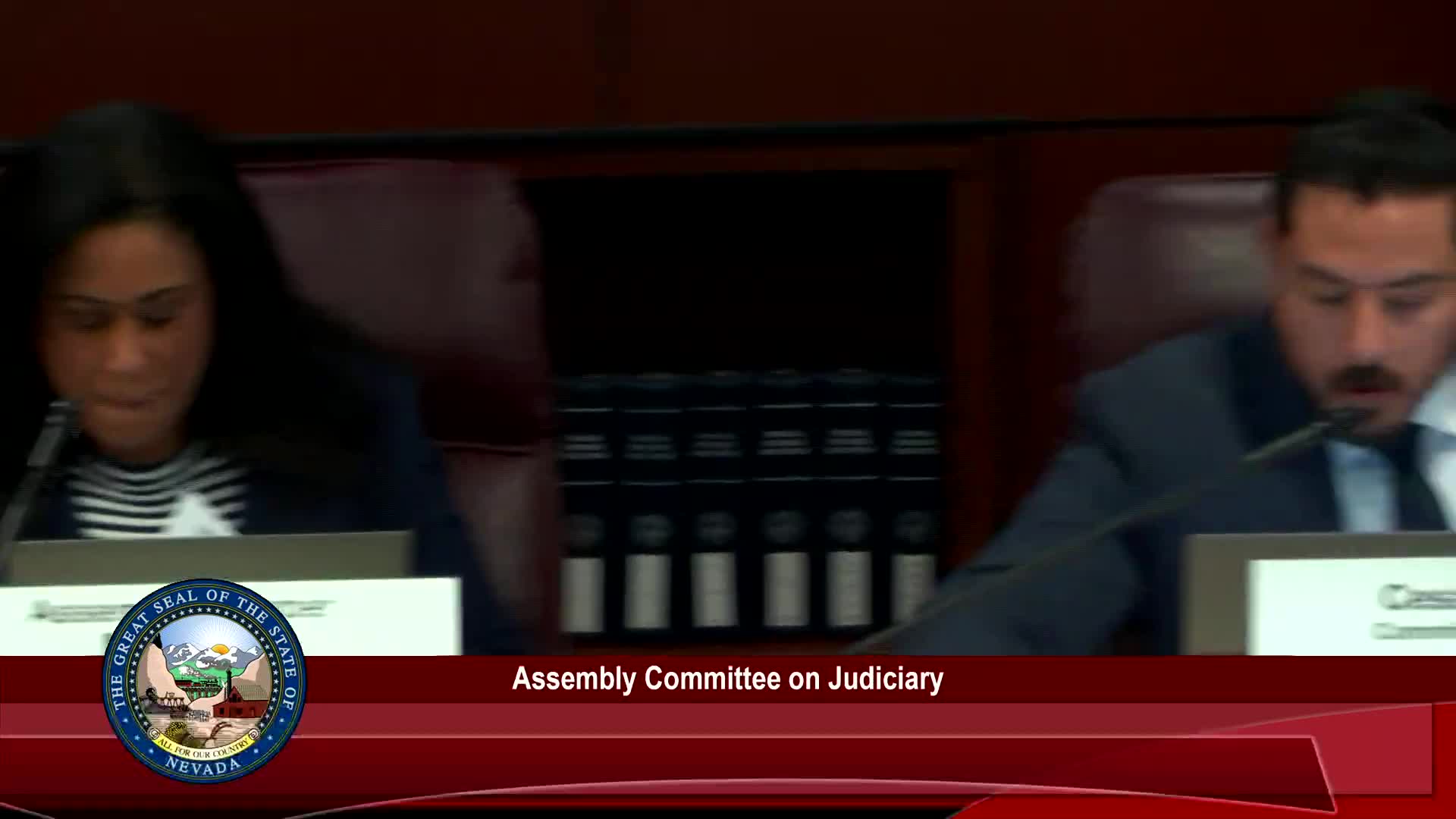 Assembly Judiciary Committee amends and forwards two Senate bills (SB20, SB347) in work session