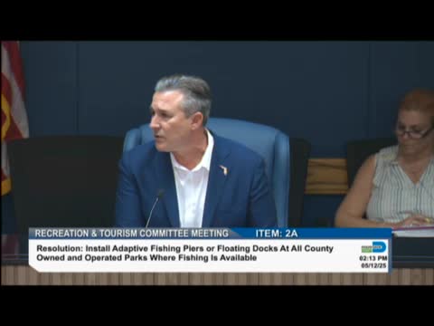 Commissioners approve plan for new adaptive fishing piers without duplicating existing ADA options