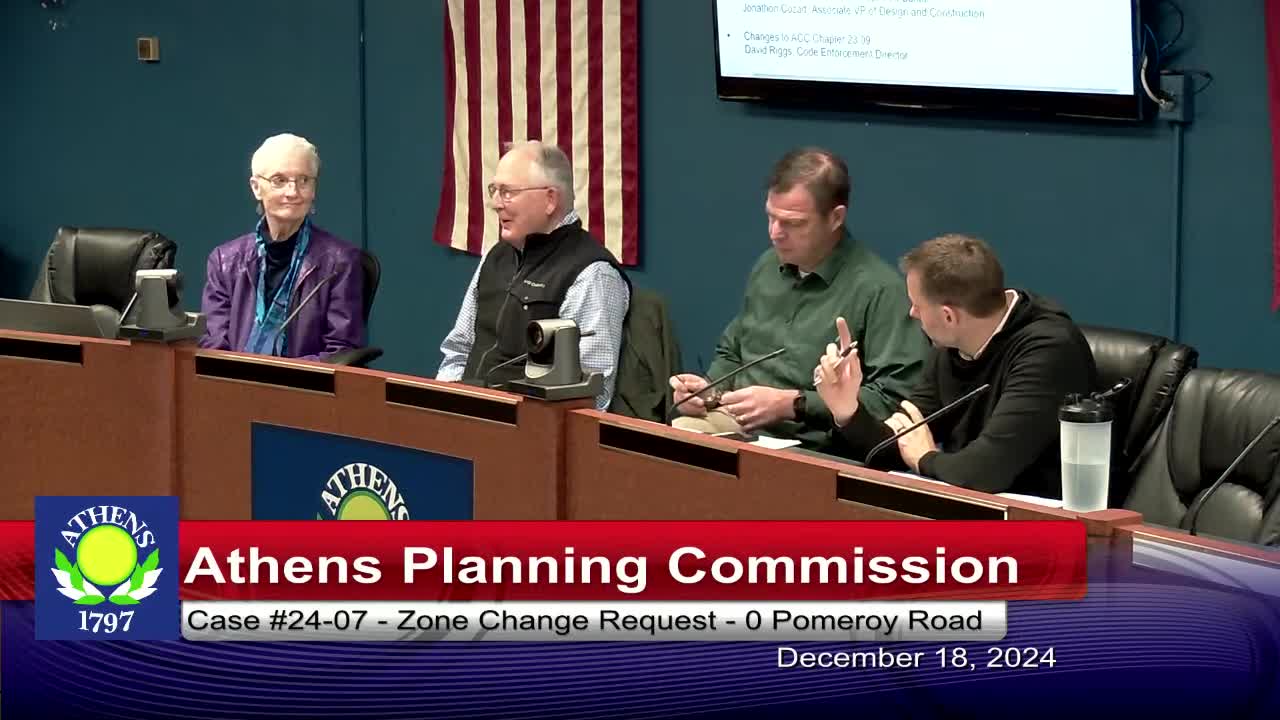 Athens Council discusses affordable housing needs and traffic concerns in community meeting