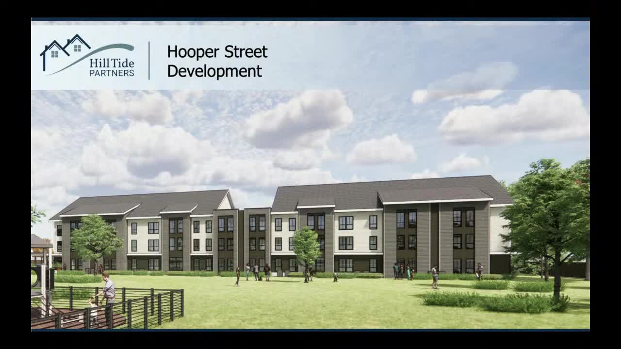 Developer proposes rezoning for 80 affordable housing units at 111 Hooper Street