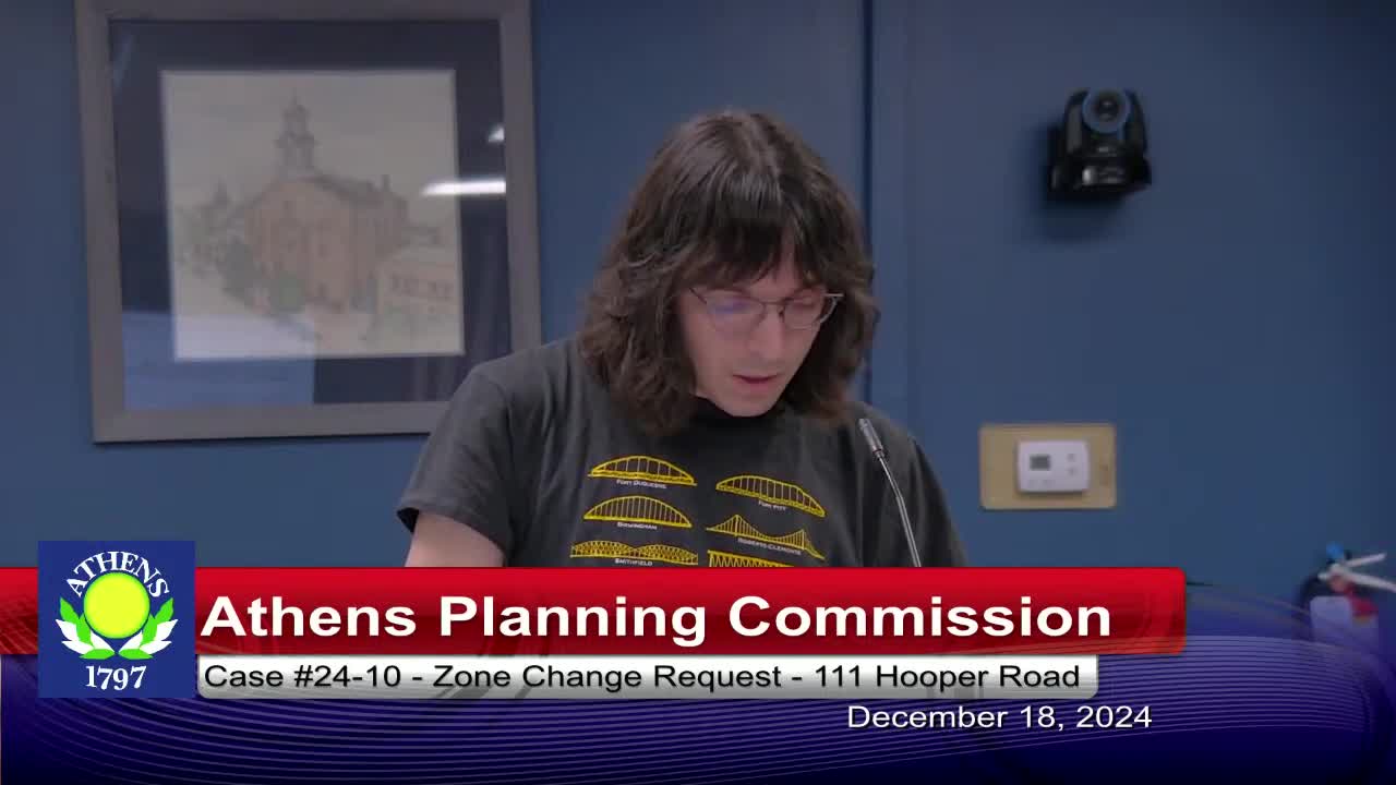 Athens Board approves R3 rezoning and plans for improved public notification process
