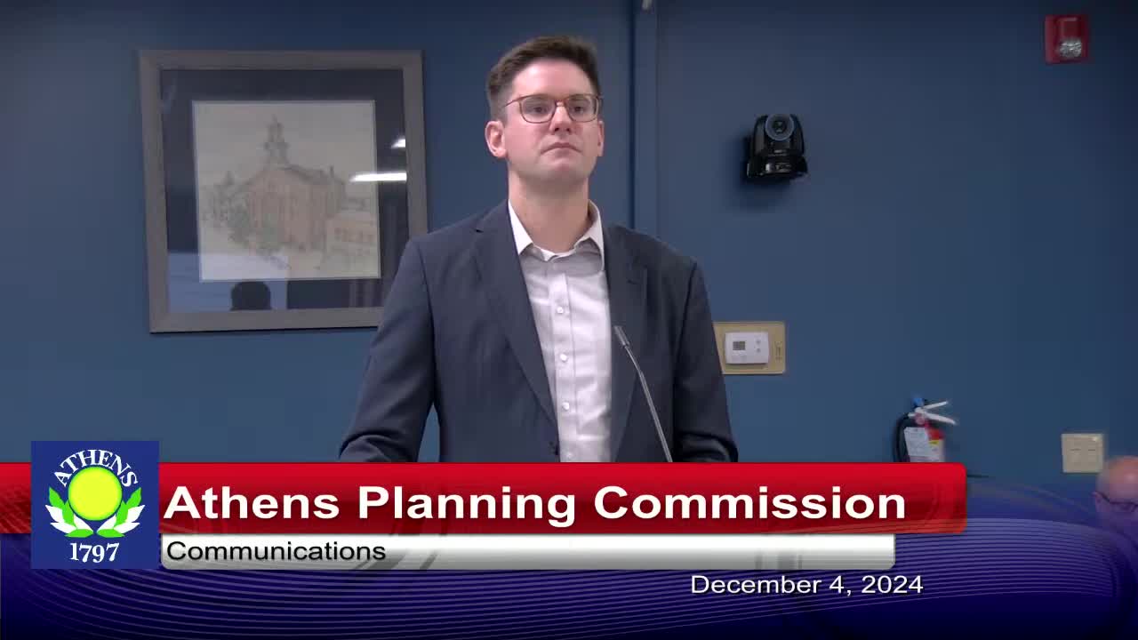 Athens Affordable Housing project plans accessible units and community building near Hooper Street