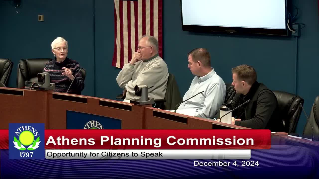 Athens Council prioritizes owner-occupied housing over rental properties in development strategy